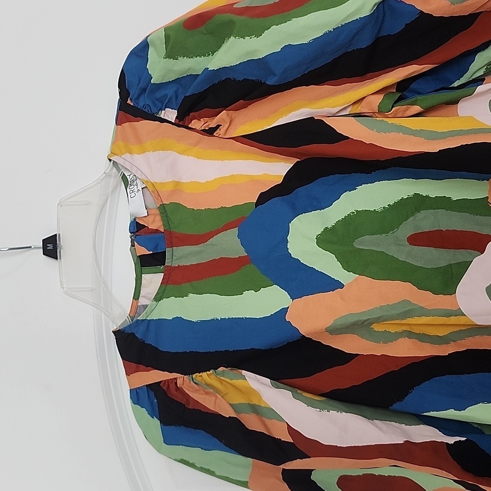 NWOT CROSBY by Mollie Burch Multicolor Patterned Shirt - Picture 3 of 15